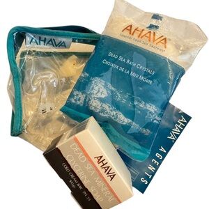 Ahava Dead Sea Mineral Glycerine Soap and Bath Crystals